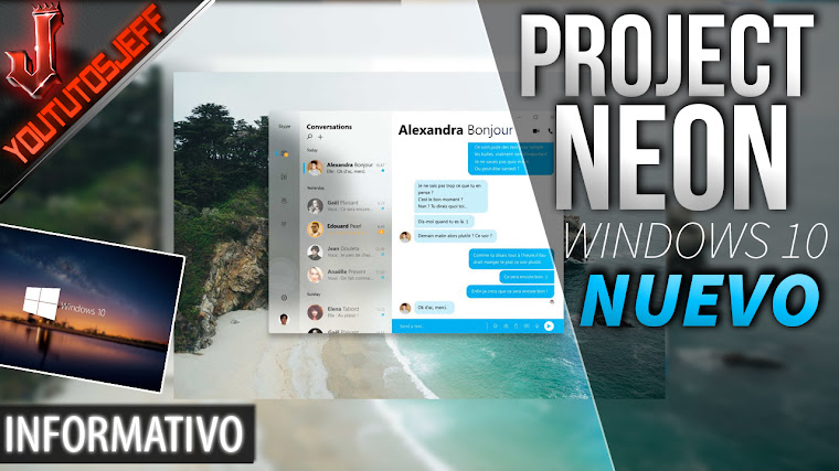 Como será el nuevo aspecto de Windows 10 | Project Neon