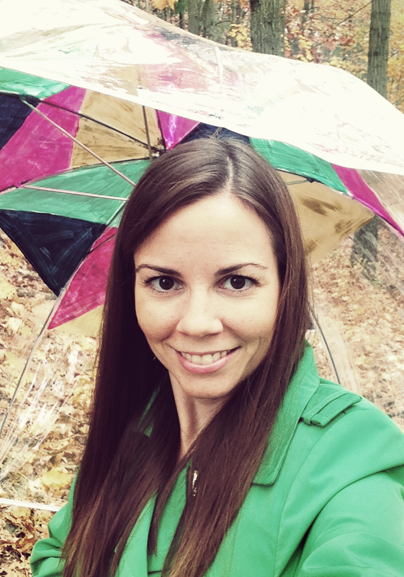 {Tutorial} DIY Geometric Painted Umbrella Design Fixation