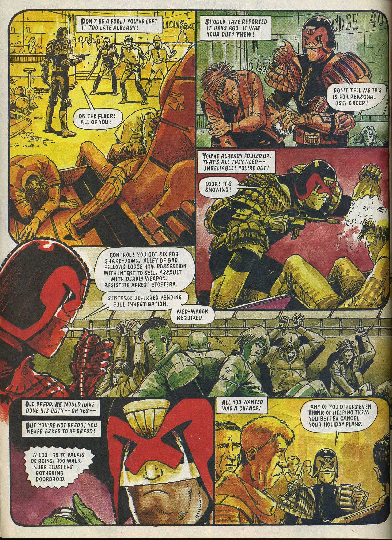 Read online Judge Dredd: The Complete Case Files comic -  Issue # TPB 14 (Part 1) - 152