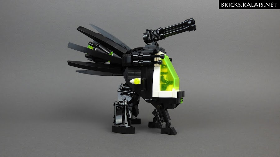 1. Blacktron BT4-D0D0 - quadruped mecha - general view