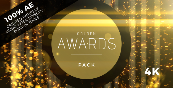 VIDEOHIVE GOLD AWARDS PACKAGE
