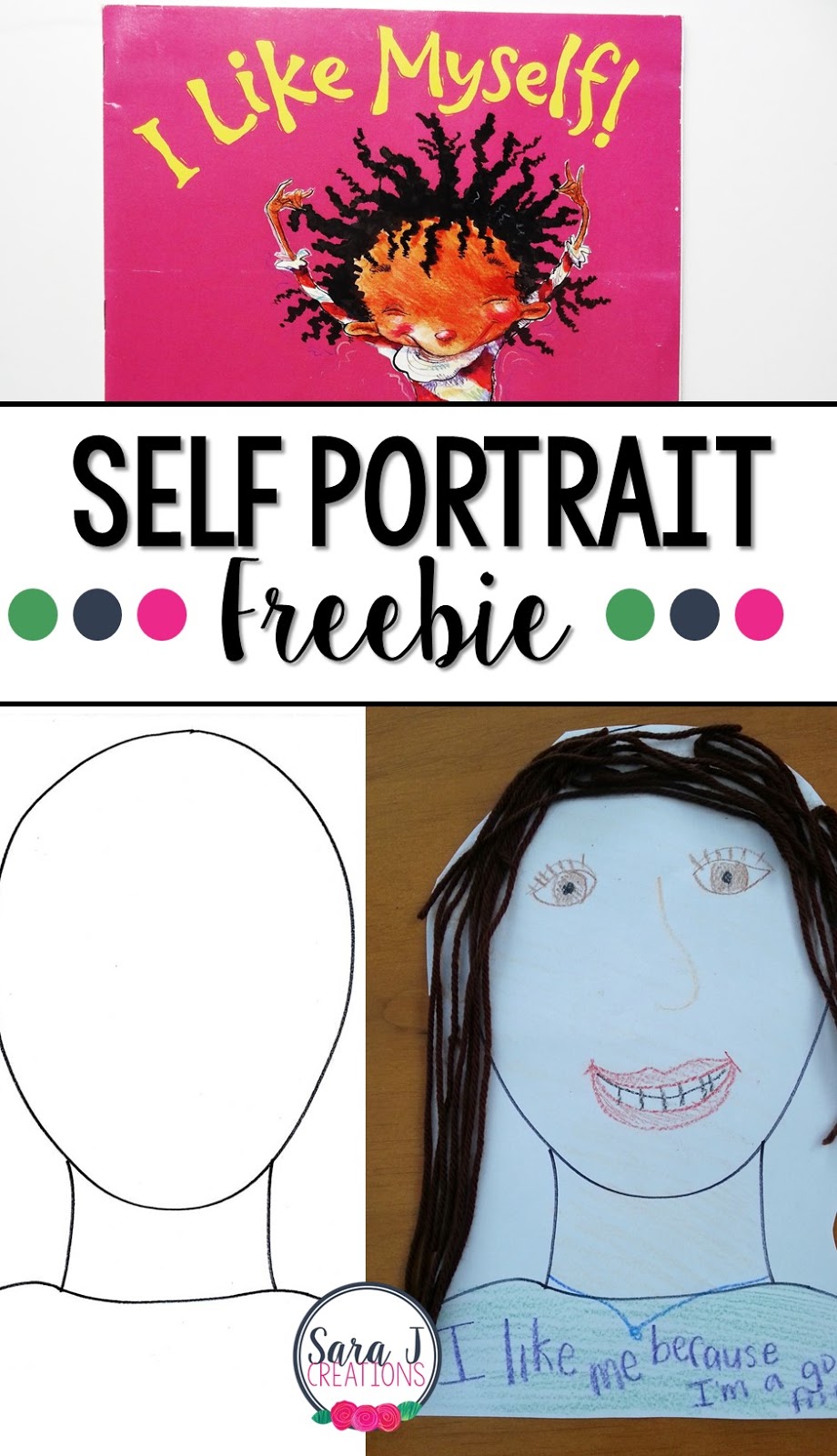 Easy idea for building self confidence and celebrating individuality in children. I love using this as a back to school activity for community building.