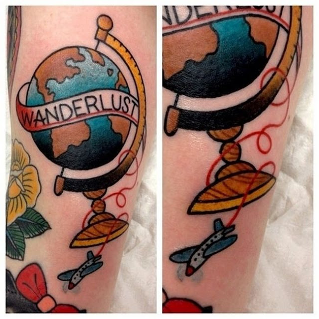 Tatuagem viagem Tatuagem viagem
