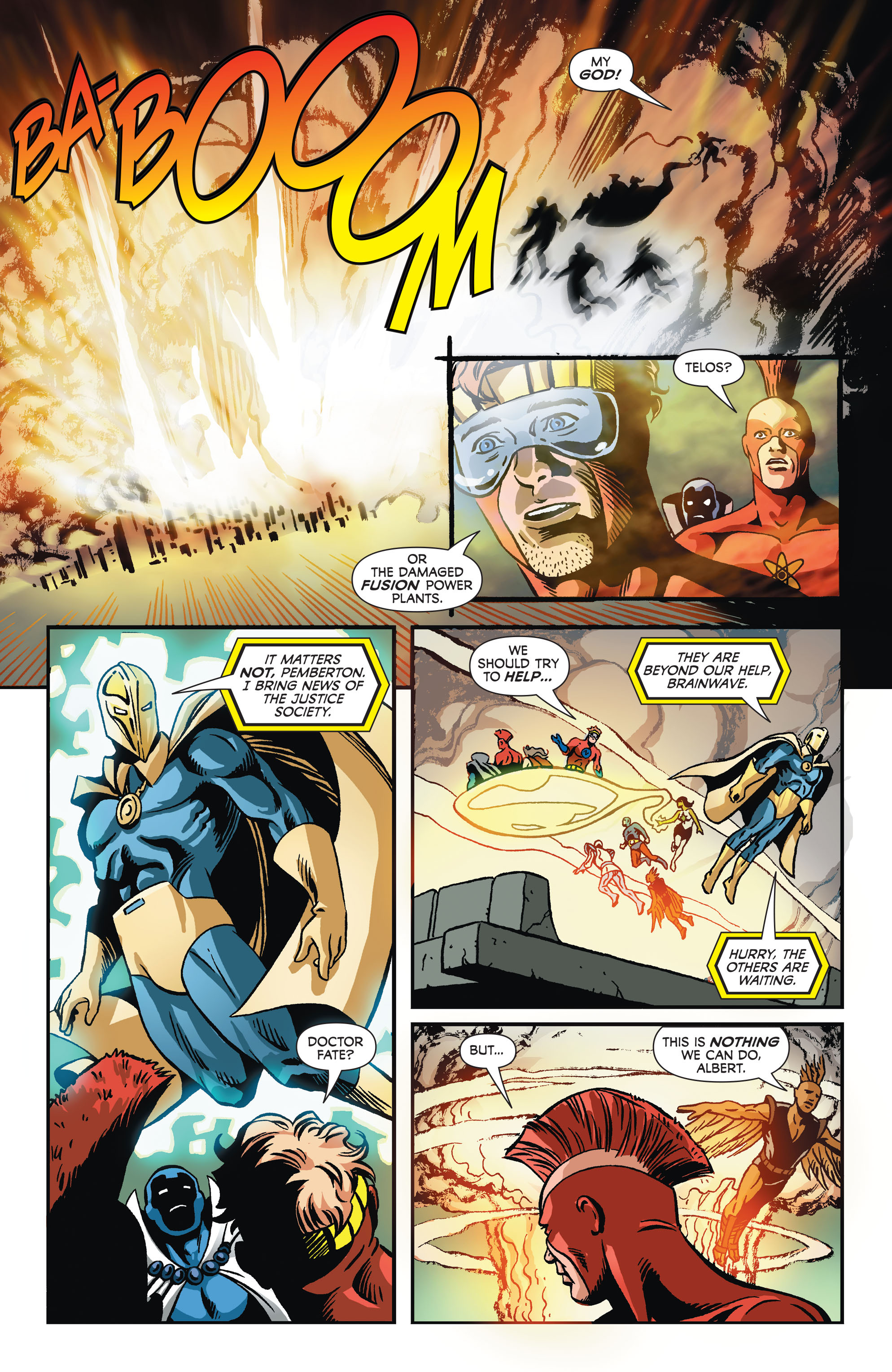 Read online Convergence Infinity Inc. comic -  Issue #2 - 20