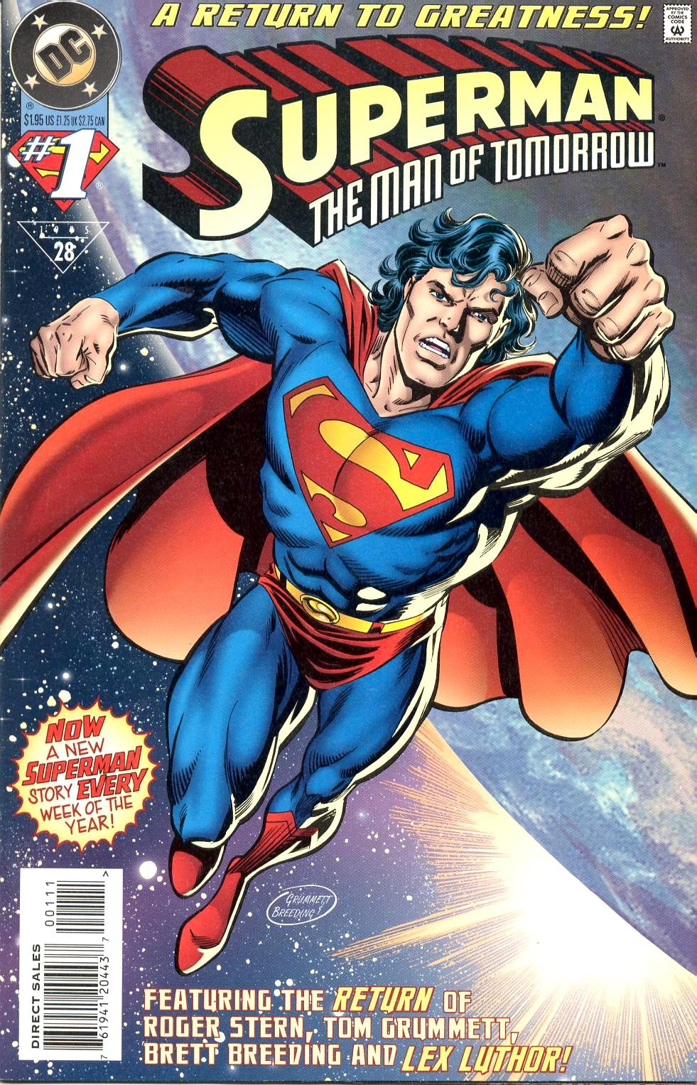 Read online Superman: The Man of Tomorrow comic -  Issue #1 - 1