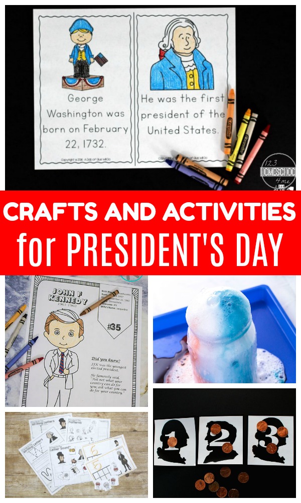 Kindergarten Worksheets and Games 20 Presidents Day