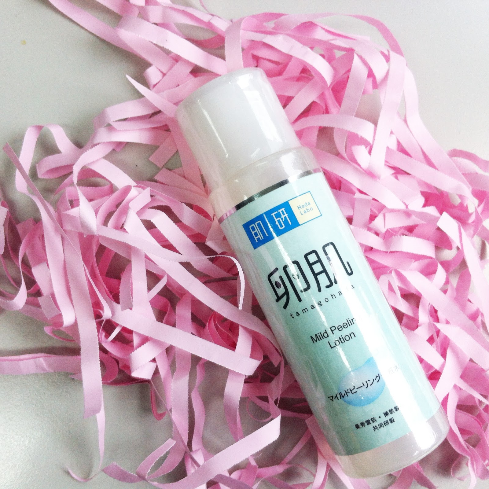 REVIEW HADA LABO PEELING TONER The Lady Pop's Blog