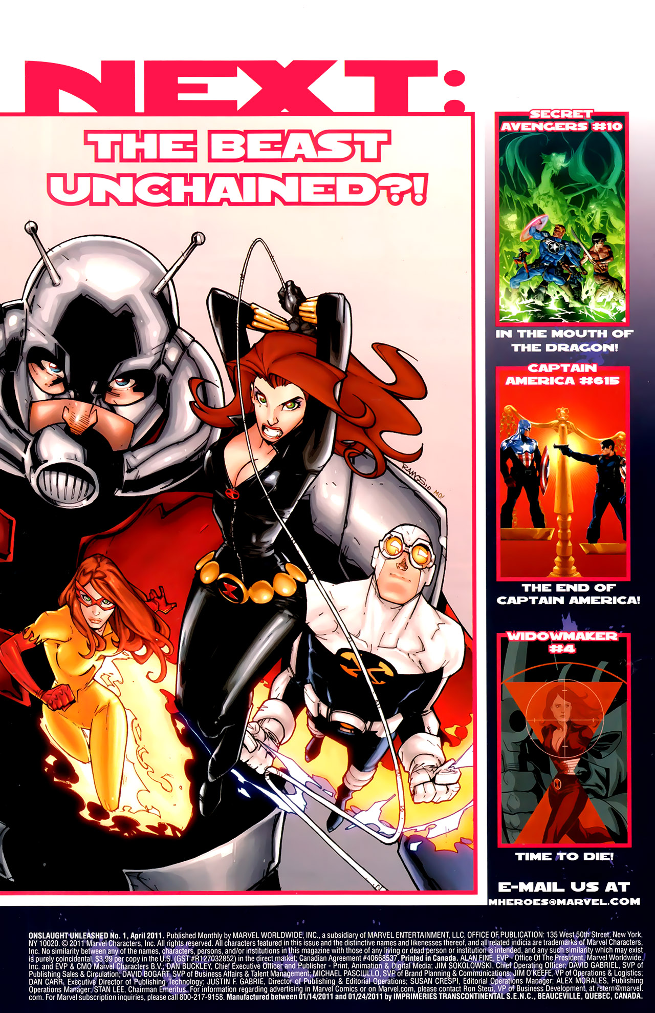 Read online Onslaught Unleashed comic -  Issue #1 - 35