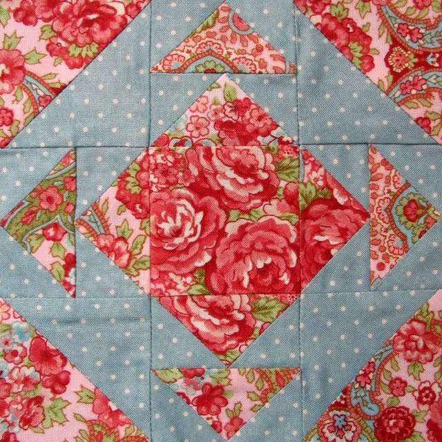 Starwood Quilter Cups and Saucers Quilt Block