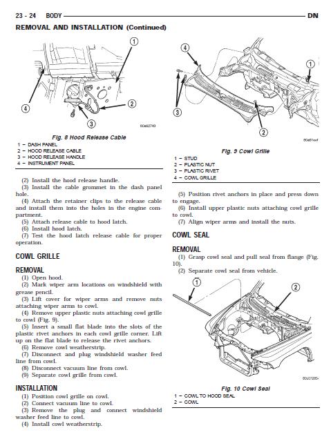 repair-manuals: Dodge Durango 2000 Service Manual