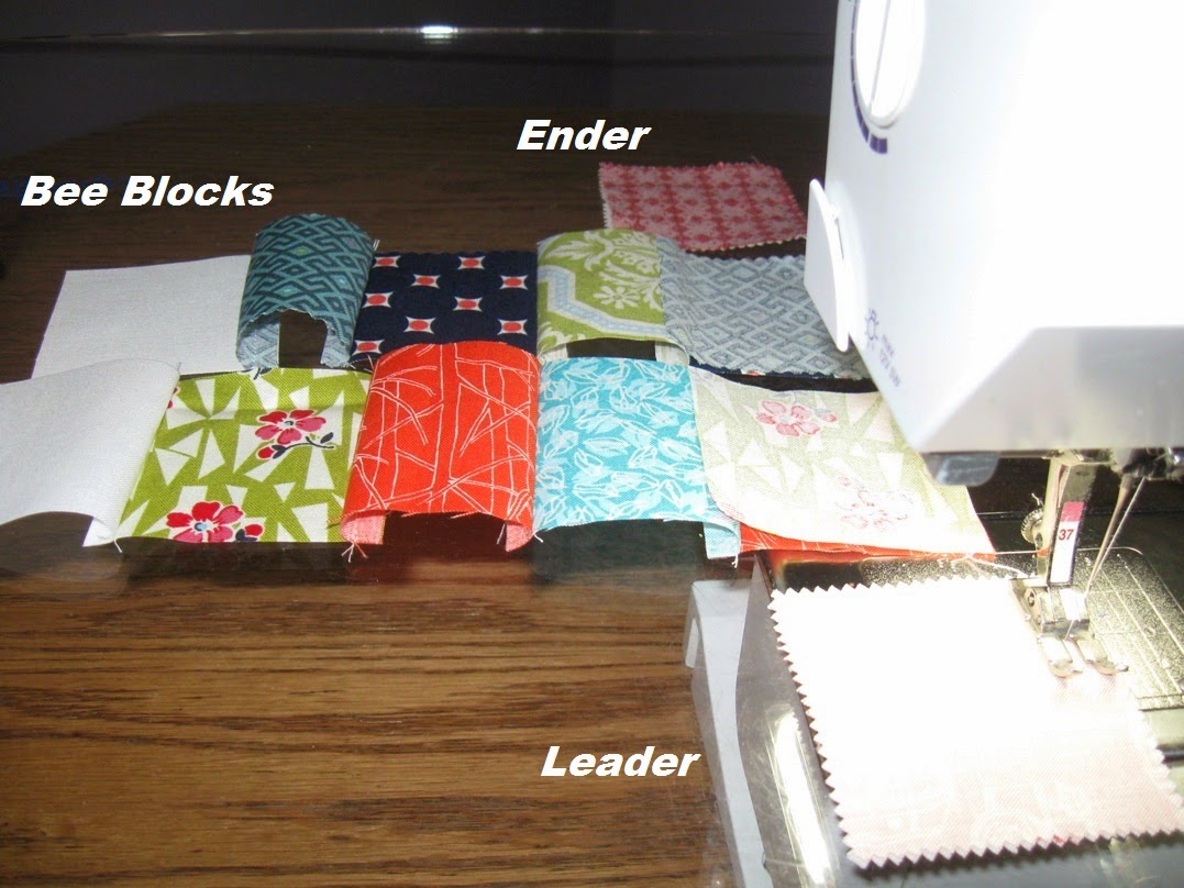 Happy Quilting Leaders and Enders