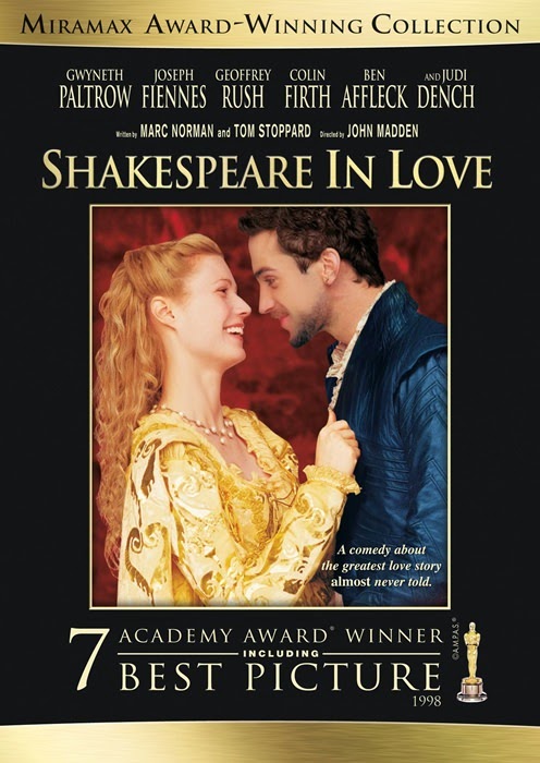 1998 oscar en iyi film odulu shakespeare in love