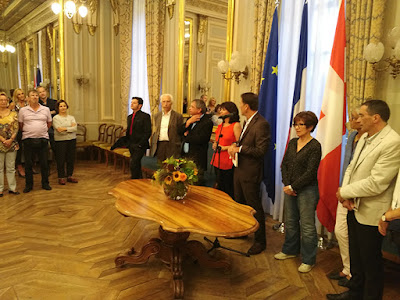 Réception en mairie d'Annecy
