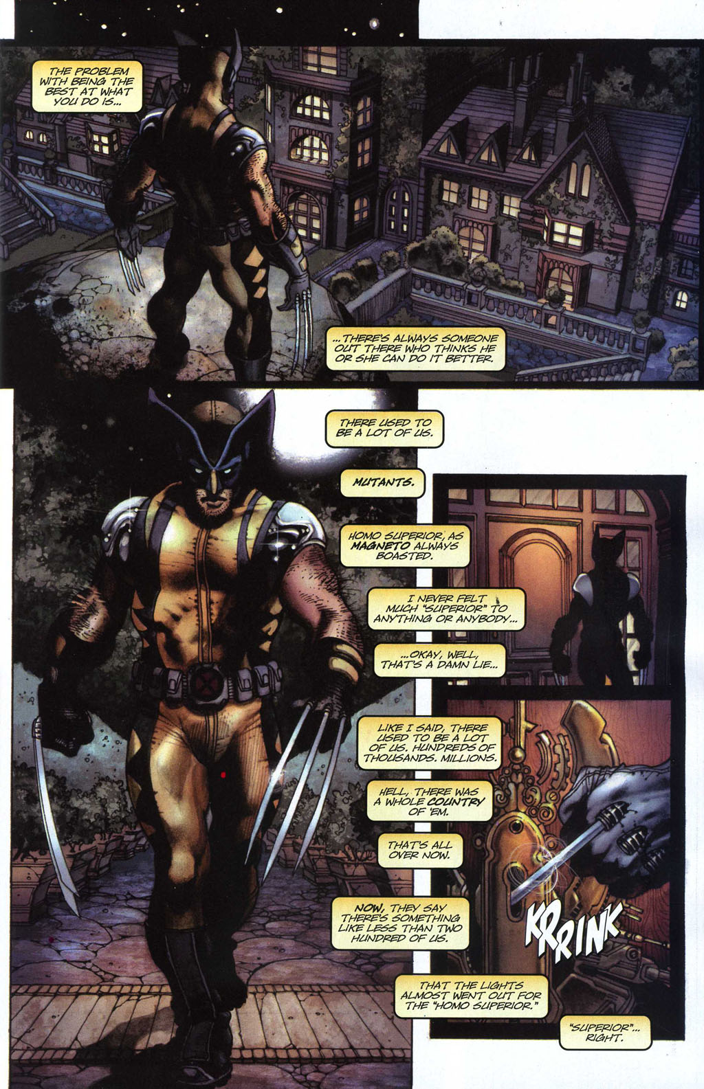 Read online Wolverine (2003) comic -  Issue #50 - 6