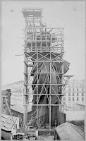 Construction of Statue of Liberty