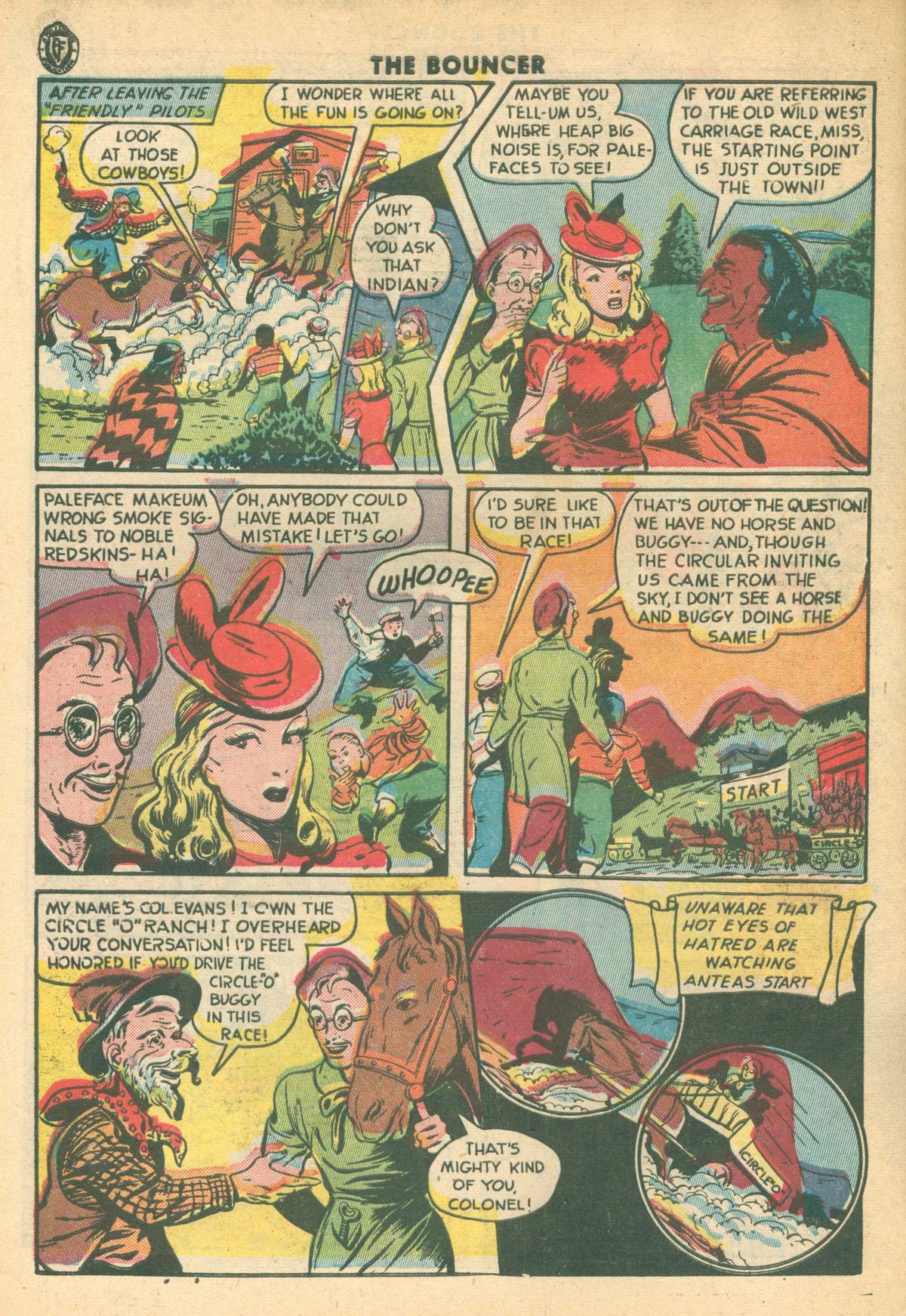 Read online The Bouncer (1944) comic -  Issue #14 - 6