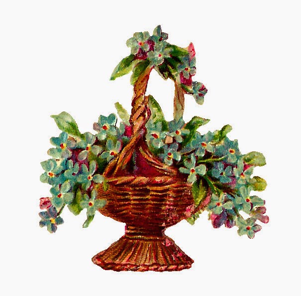 clipart flower basket - photo #24