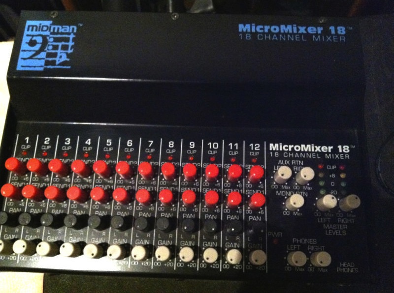 MATRIXSYNTH MIDIMAN Synthesizer Keboard Mixer micro mixer 18