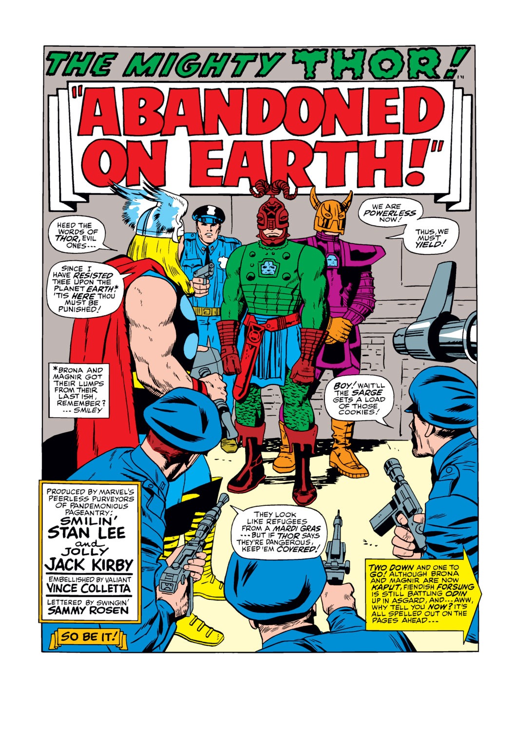Read online Thor (1966) comic -  Issue #145 - 2
