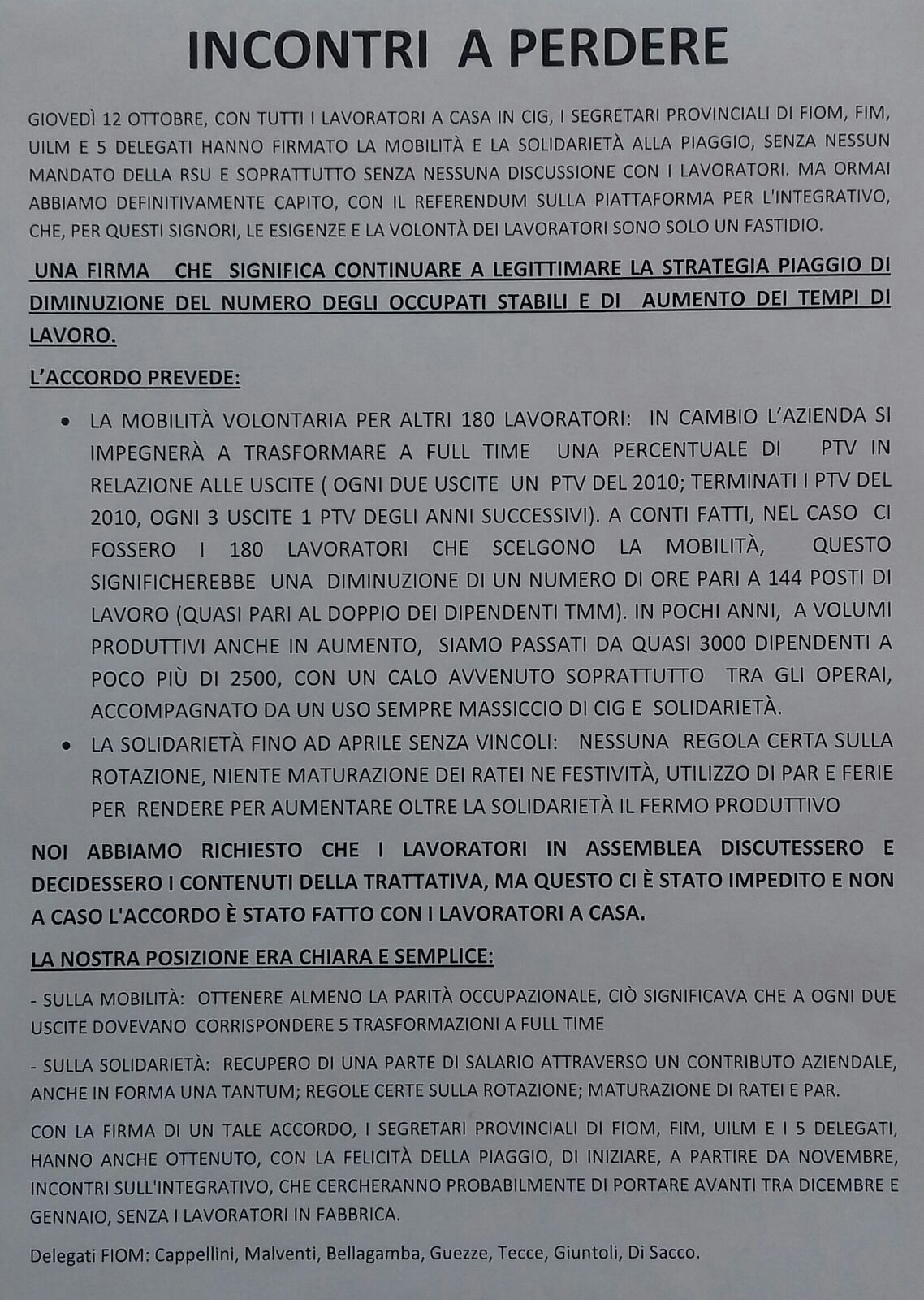 Incontri a casa