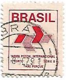 Selo tarifa postal internacional