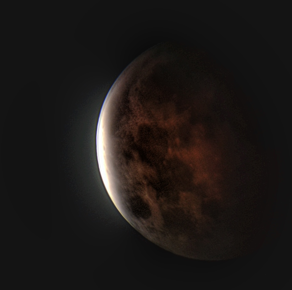 iphone luna eclipse telescope photo