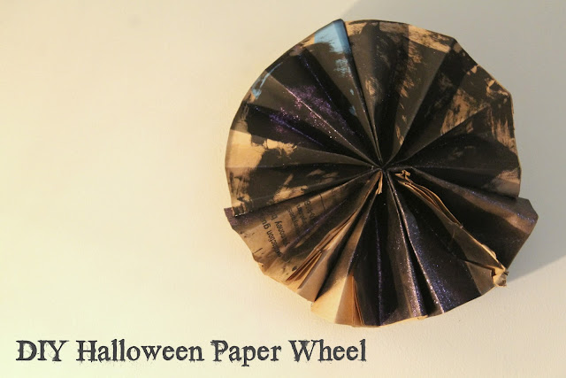 DIY Halloween Paper Wheel