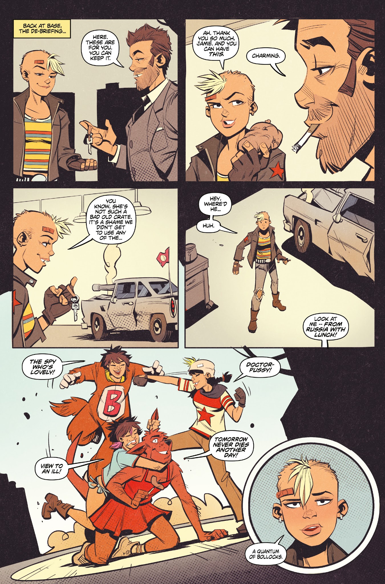 Read online The Wonderful World of Tank Girl comic -  Issue #3 - 23