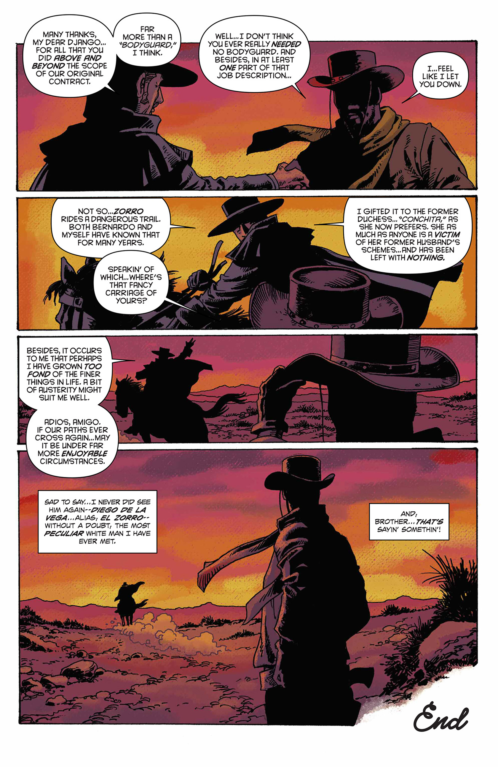 Read online Django/Zorro comic -  Issue #7 - 33