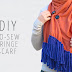 DIY: No-Sew Fringe Scarf