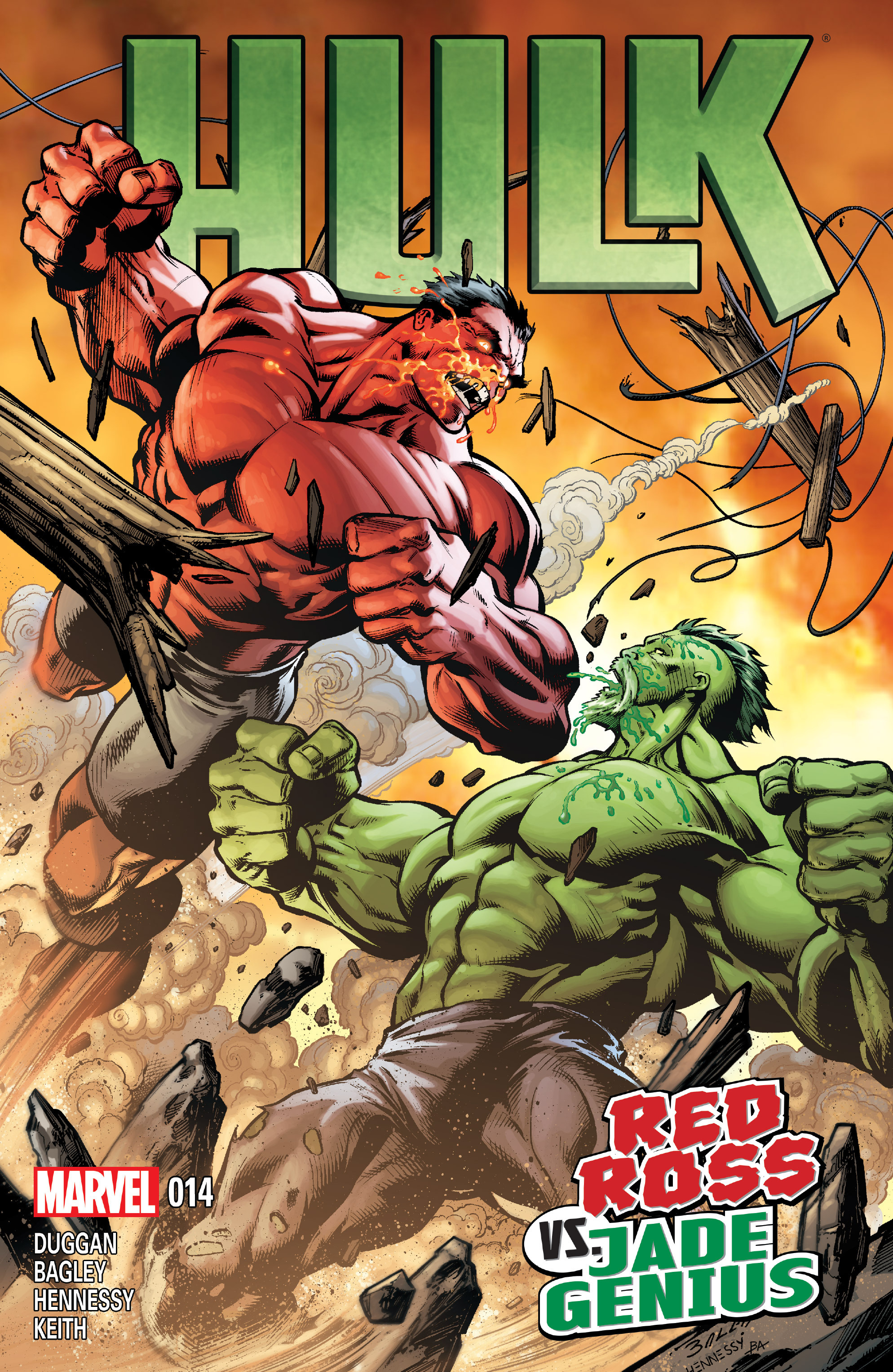 Read online Hulk (2014) comic -  Issue #14 - 1