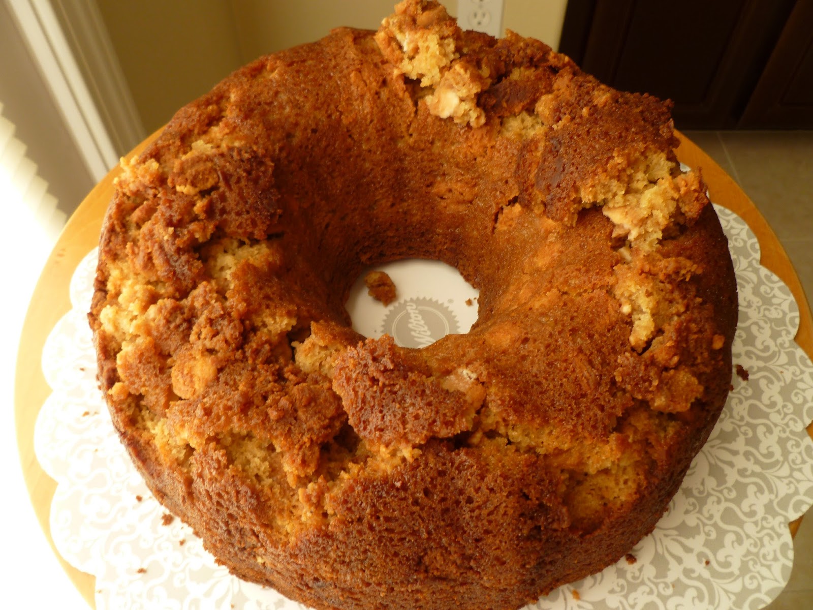 The Pastry Chef's Baking Cinnamon Pound Cake with Cinnamon Glaze