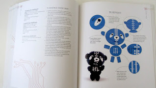 Example of a Crobot creature page of instructions
