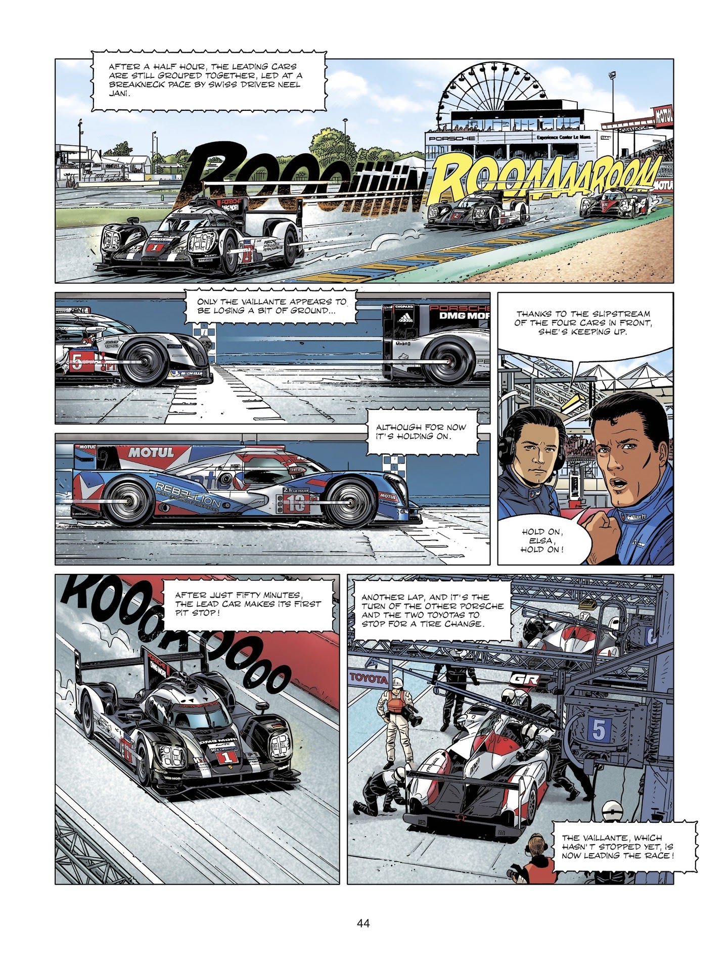 Read online Michel Vaillant comic -  Issue #6 - 44