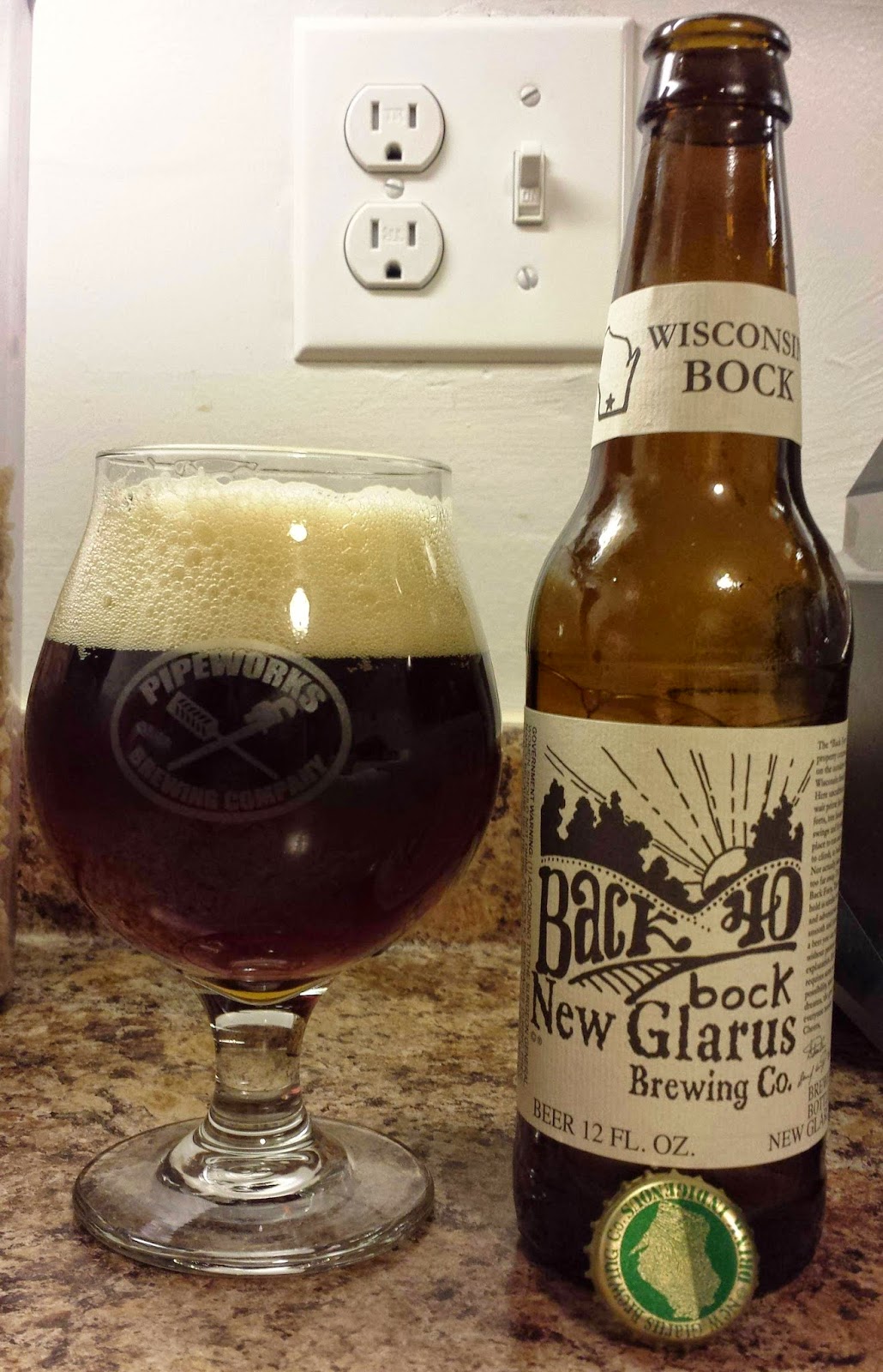 Not Another Beer Review New Glarus Back 40 Bock
