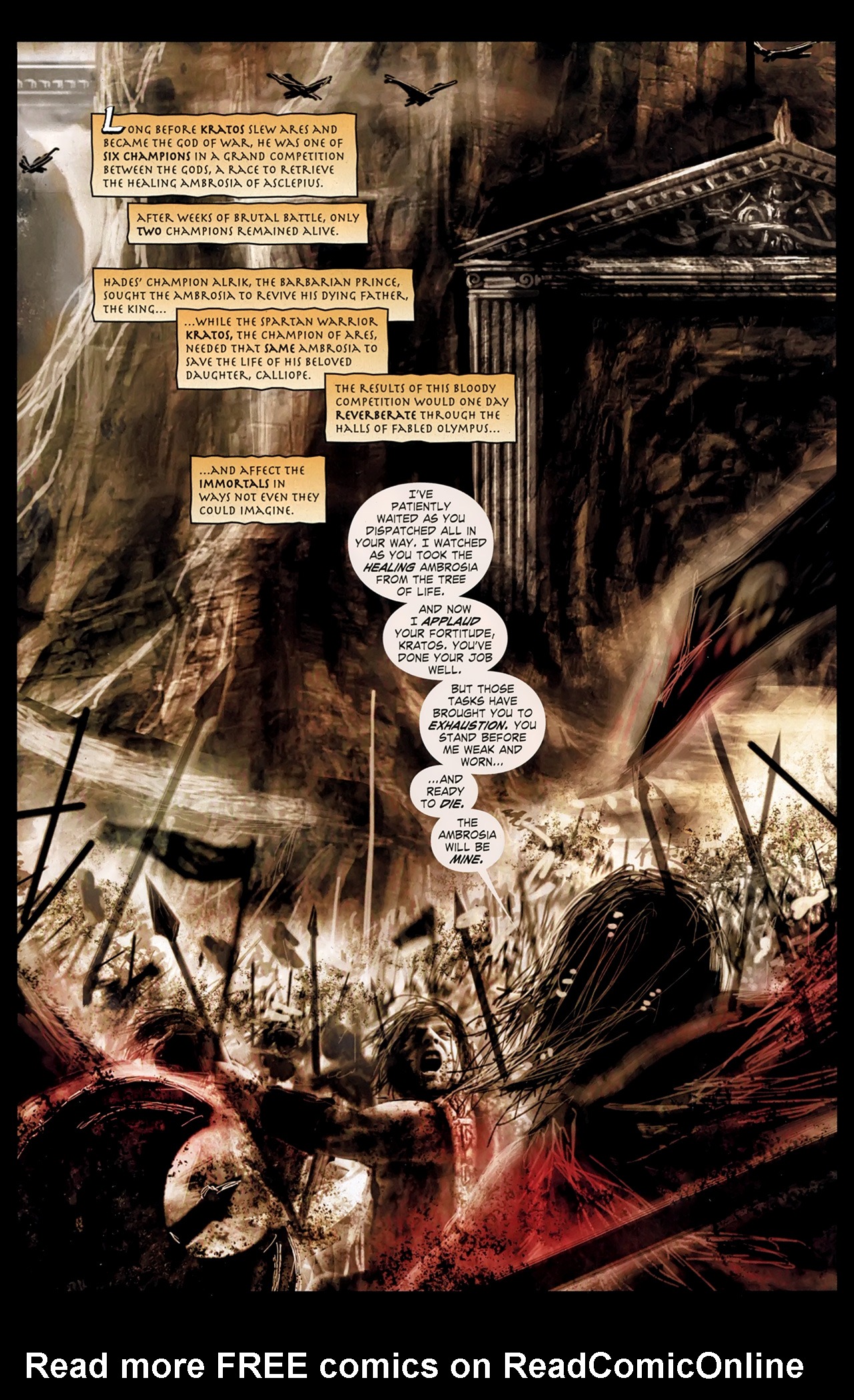 Read online God of War comic -  Issue #5 - 2