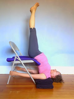 upside down yoga chair