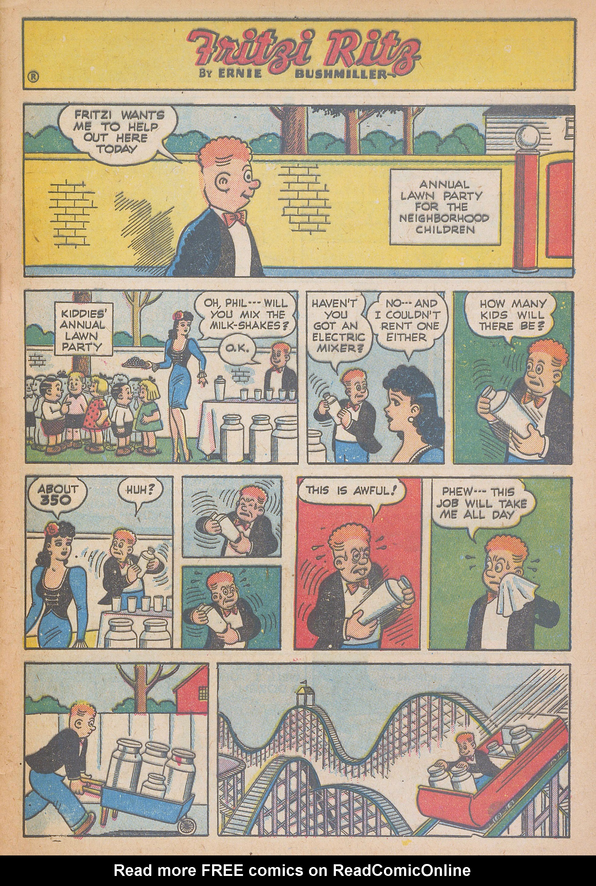 Read online Fritzi Ritz (1953) comic -  Issue #55 - 31