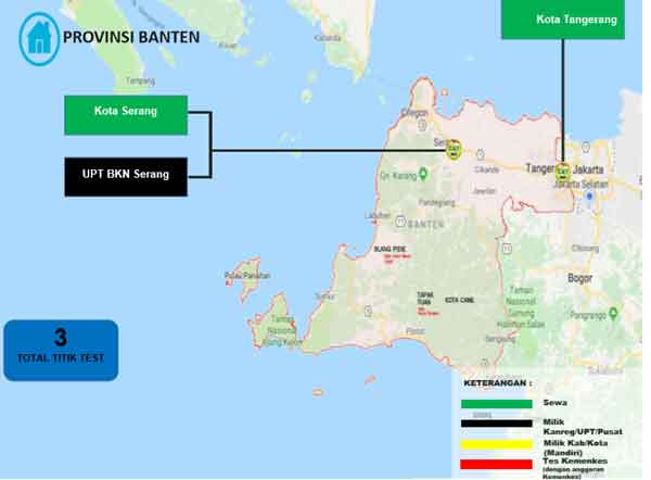 Lokasi Tes Cat BKN Propinsi Banten Lokasi Tes Cat BKN Propinsi Banten