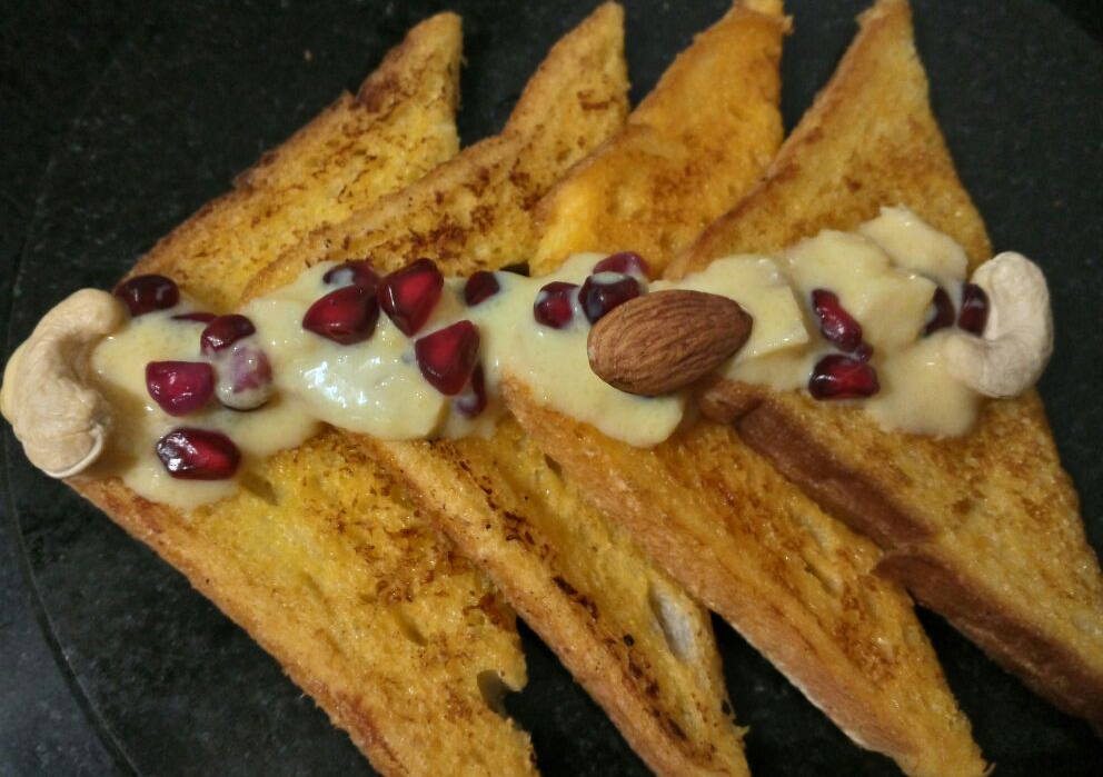 How to make Eggless French Toast