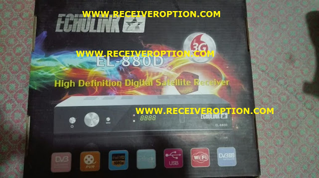 HOW TO CONNECT WIFI ECHOLINK EL-880D HD RECEIVER