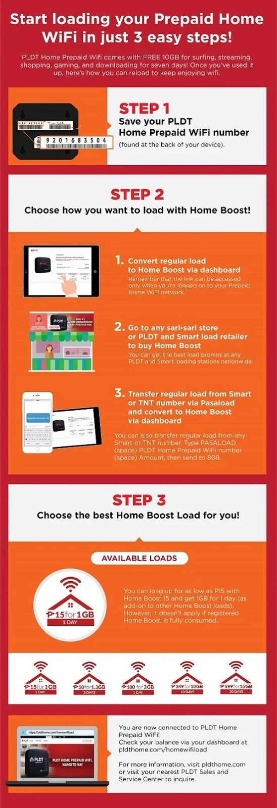 How to reload PLDT Prepaid Home WiFi in 3 easy steps