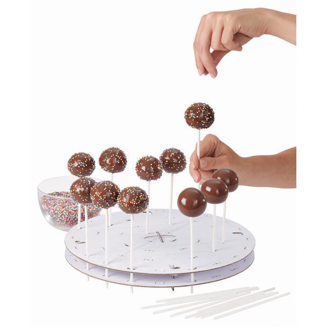 Baking In Miniature Handmade Cake Pops Display Stand