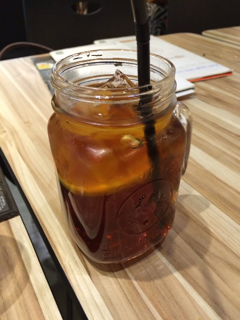 homemade lemon iced tea