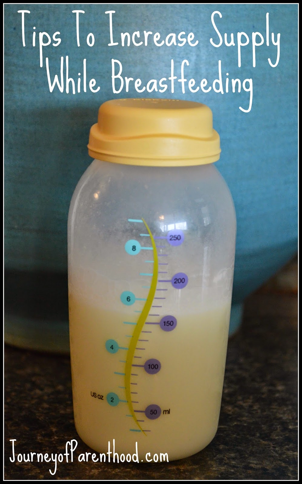 tips to increase supply while breastfeeding