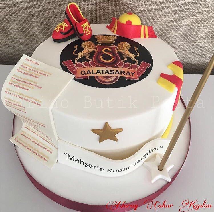 Galatasaray Pastası Galatasaraylı Pasta / Fanatik Galatasaray Pastasi