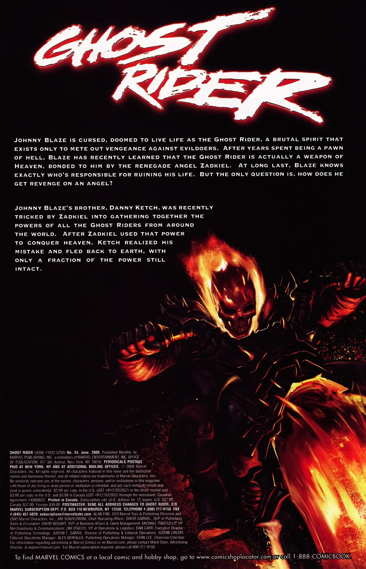 Read online Ghost Rider (2006) comic -  Issue #34 - 2