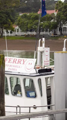 Happy Ferry from Paihia to Russell in the Bay of Islands New Zealand