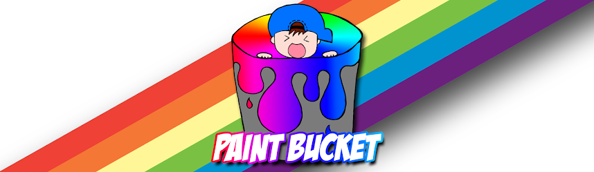 Paint Bucket Coloring Pages and Pixel Art