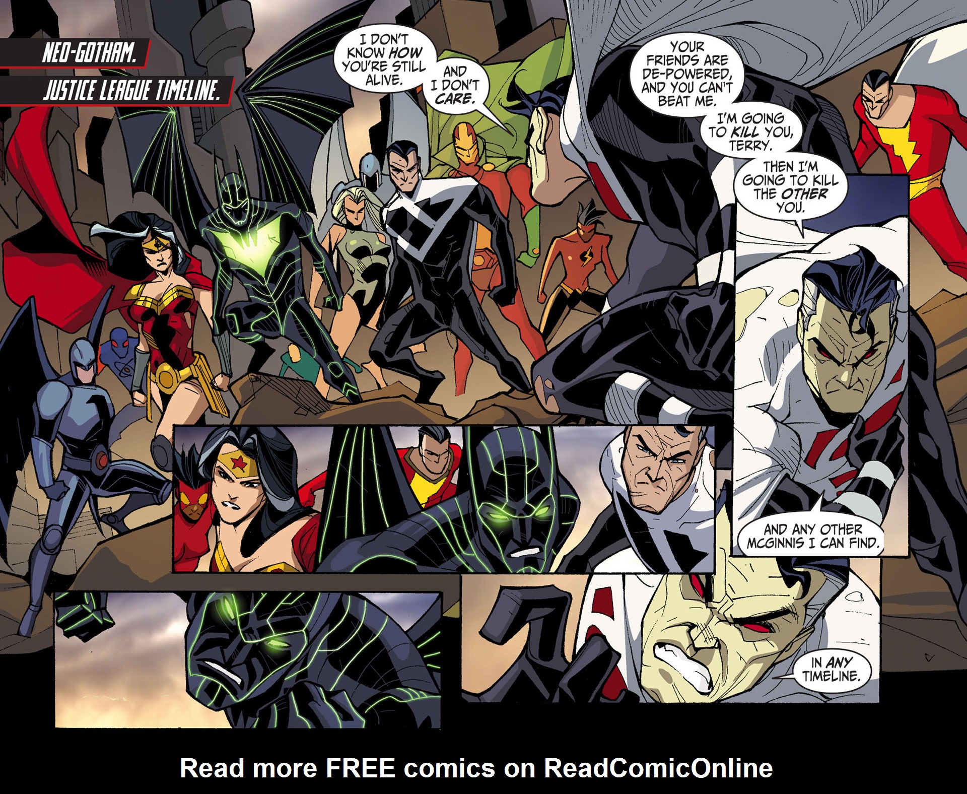 Read online Batman Beyond 2.0 comic -  Issue #24 - 3